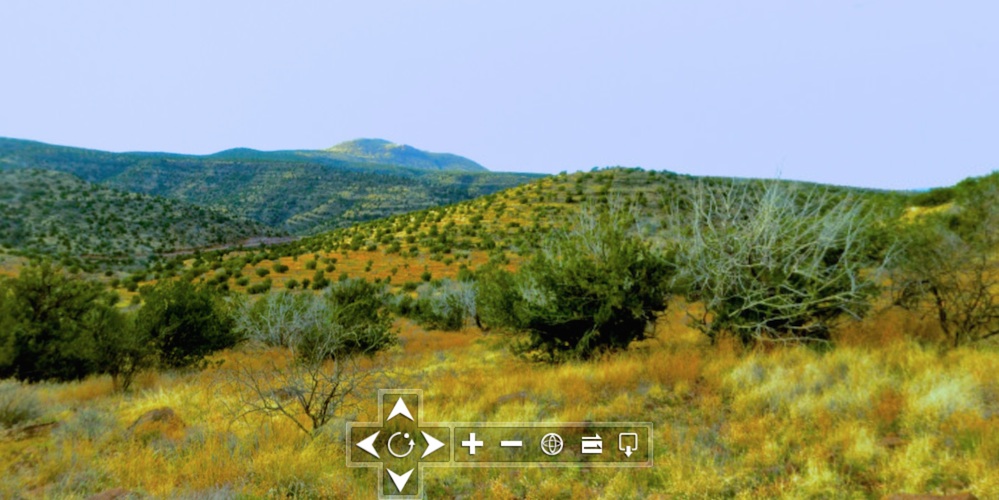 panoramic image of natural landscape