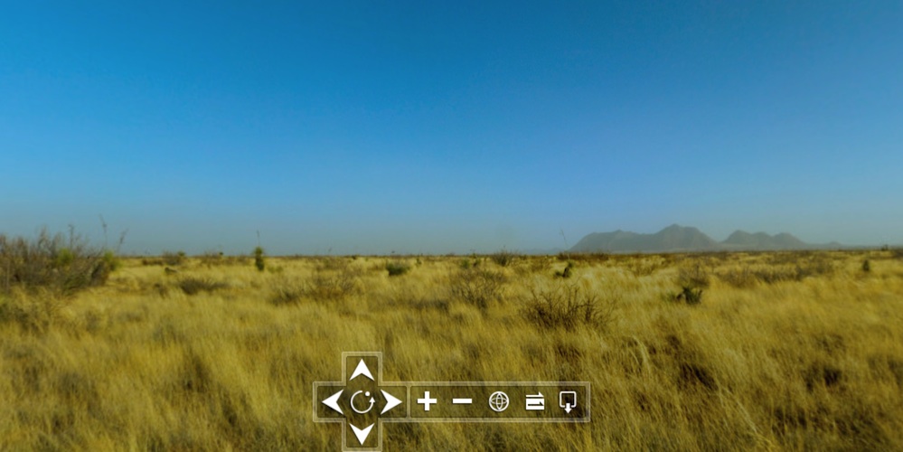 panoramic image of natural landscape